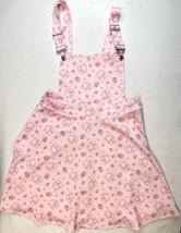Hot Topic Skirtall Womens XL Pink Strawberry Milk Short Skirt Cute Pockets EUC - £25.56 GBP