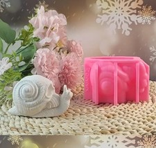 3D Skull Snail Shaped Silicone Molds Cake Topper, Polymer Clay, Chocolat... - €26,24 EUR
