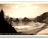 RPPC Heceta Head Lighthouse Oregon OR Sawyer Photo Postcard W10 - $4.90