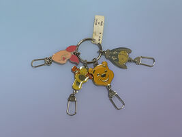 Disney Winnie the Pooh 4-Character Enamel Metal Keychain Set - $6.99