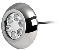 Underwater light w/6x3W RGBW LEDs with screws - 1 PC Osculati  - 13.294.02 - £312.18 GBP