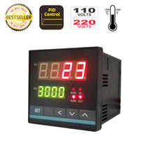 Universal PID Temperature Controller w SSR Output &amp; 2 Alarms (Max 1250 ℃/2280℉ ) - £10.28 GBP