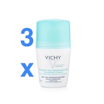 VICHY antiperspirant for intense perspiration roll-on 48h -3 pack -FREE SHIPPING - £29.59 GBP