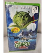 Dr. Seuss&#39; How The Grinch Stole Christmas VHS Video NEW SEALED Jim Carrey - £11.77 GBP