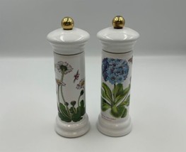 Portmeirion BOTANIC GARDEN Salt &amp; Pepper Mills / Grinders - Daisy, Blue ... - $129.99