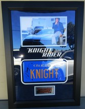 Framed Autograph David Hasselhoff TV Series Knight Rider Certified - £549.89 GBP