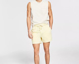 Sun + Stone Men&#39;s Sun Washed Knit Pajama Pocket Tank Top Tan-XL - £8.68 GBP