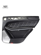 MERCEDES X166 GL-CLASS PASSENGER RIGHT REAR LEATHER DOOR PANEL COVER BLA... - $296.99