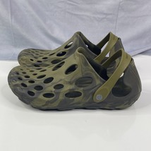 Merrell Hydro Moc Olive Drab Water Shoe Camo Green Croc Sandal Men’s Siz... - $40.50
