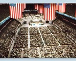 Billy Graham Crusade Madison Square Garden New York NY UNP Chrome Postca... - $4.90