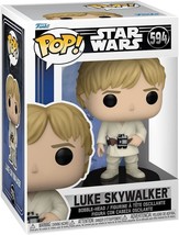NEW SEALED Funko Pop Figure Star Wars Luke Skywalker 594 Mark Hamill - $19.79