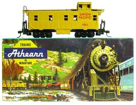 Vintage HO Scale Athearn Union Pacific UP Yellow Cupola Caboose w/Kadee&#39;... - £15.97 GBP