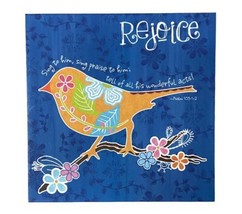 Demdaco Multiple Blessings Rejoice Wall Art Wall Décor Inspirational - £18.22 GBP