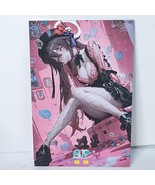Hu Tao Waifu Card Anime Lollipop Girl Matchmaker Wall Art Oversized Boar... - $426.68 MXN