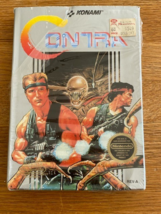 Konami Original Nintendo NES &quot;CONTRA&quot; Game With Box &amp; Manual! Ex. Cond! 1985 - £55.00 GBP