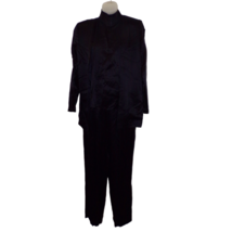 NWT Vintage Silk Studio By Claude Bennett 100% SILK 3 pc Pantsuit Beaded sz 12 - £78.92 GBP