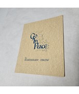 Go in Peace by Rosemary Crow Songbook Leaflet 1982 - £20.01 GBP
