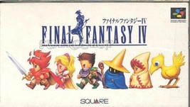 FINAL FANTASY IV 4 FF4 Super Famicom Square Nintendo Japan Game - £45.39 GBP