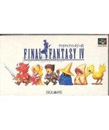 FINAL FANTASY IV 4 FF4 Super Famicom Square Nintendo Japan Game - £46.33 GBP