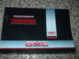 1997 Gmc Sierra Owners Manual Book Nice General Motors Gmc Truck Manual Gm X - £37.77 GBP