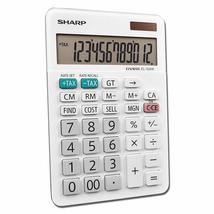 Sharp EL-334WB Business Calculator, White 4.0 - $29.41