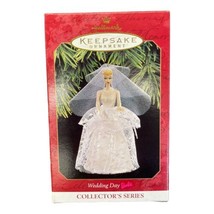 1997 Hallmark Keepsake Christmas Ornament Wedding Day Barbie Collector&#39;s Series - £8.03 GBP