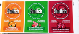 The Switch Fruit Juice Preproduction Advertising Art Work 2006 Carbonation - $18.95