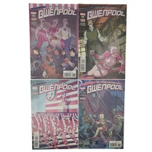 Marvel Unbelievable Gwenpool Lot 4 Comic Run 8-11 Hastings Gurihuru VF+ - $14.84