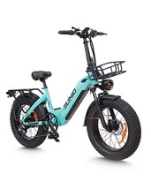 ELEVIO ELEVIO Electric Bicycles for Adults - 20&quot; Fat Tire Electric Mount... - £597.57 GBP