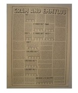 Gram Parsons Flying Burrito Brothers Mint Promo Posters-
show original t... - $4,981.86 MXN