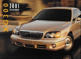 2001 Hyundai XG300 sales brochure catalog US 01 XG Grandeur L - £6.35 GBP