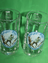 Vintage 2 Piece Holzar Bier RC Glasses Drinkware Beer Mugs - £19.77 GBP