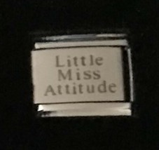 Little Miss Attitude Wholesale Italian Charm Link 9MM K2022BG4 - £8.96 GBP