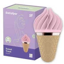 Satisfyer - ICE CREAM Shape Clitoral Stimulator, Rotating Women Sex Toy - £39.11 GBP