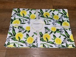 RockHill Cottage Reversible Placemats Summer Lemon Pattern Set Of 6 - NWT - £15.81 GBP