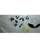 7 Silicone Replacement Nose Piece Pad for Glasses +4 lenses + case Lot c... - $24.75