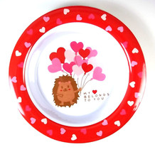 Valentine melamine bowl Hedgehog My heart belongs to you NEW 2023 - $6.00