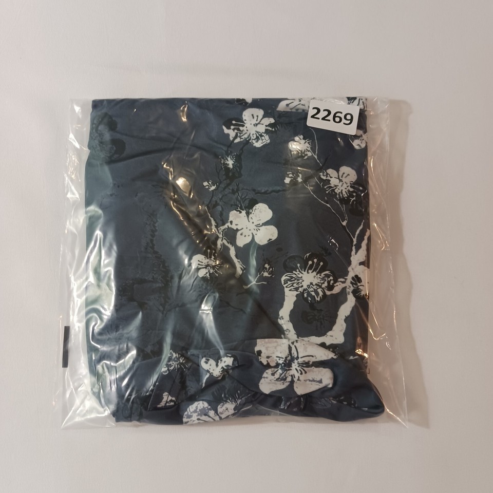 Lily By Firmiana Women's Elastic Waist Black & White Floral A-Line Skirt Size XL Item image 14