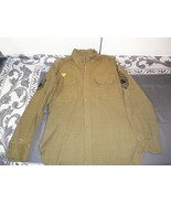 WWII UNIFORM SHIRT W/ ORIGINAL PATCHES &amp; RANK 6TH SERVICE COMMAND 44R - $79.19