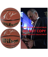 Jim Calhoun Signed NCAA Basketball Proof Autographed UConn Huskies Saint... - $227.69