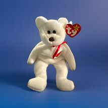 Ty 4058 Valentino Bear Beanie Baby 1993/1994 In Collector's Case With Tags - $9.59