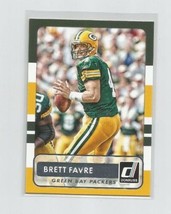 Two (2) Brett Favre (Green Bay Packers) 2015 Donruss Football Cards #163 - £3.98 GBP