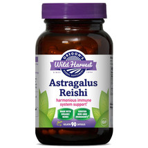 Oregon&#39;s Wild Harvest Organic Astragalus Reishi, 90 Capsules - £15.70 GBP