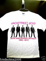 BACKSTREET BOYS 20th Anniversary Reunion Concert Shirt 1993 - 2013 (Size... - £15.55 GBP