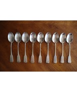 Lot of 9x Soup Place Spoon Oneida AMERICAN COLONIAL 18/10 Stainless Sati... - $1,419.81 MXN
