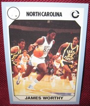 1990 Collegiate Collection North Carolina #5 James Worthy - £3.55 GBP