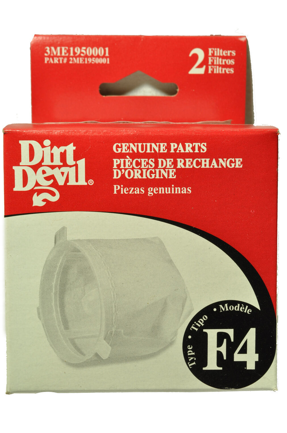 Dirt Devil Type F4 Filter Bag, 3ME1950001,RO-ME1950 - $9.95