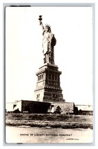 RPPC Statue of Liberty New York NY Aaron Hill Photo UNP Postcard T7 - £2.31 GBP