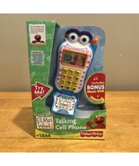 New Sesame Street Elmo&#39;s World Talking Cell Phone Flip Phone Fisher Pric... - $108.30 CAD
