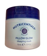 Nu Skin Nutricentials Pillow Glow Sleeping Mask Gel Cream Moisturizer 2.5oz - $26.50